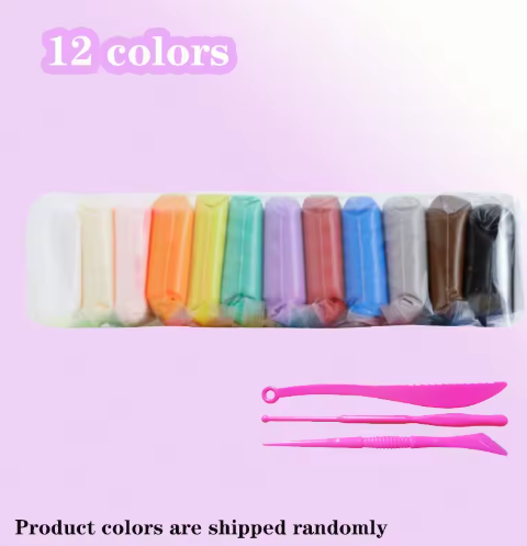 36 Color Clay Air-dried Clay Set, Ultra Light Plastic Clay With Carving Tools, DIY Crafts Gifts for Friends
