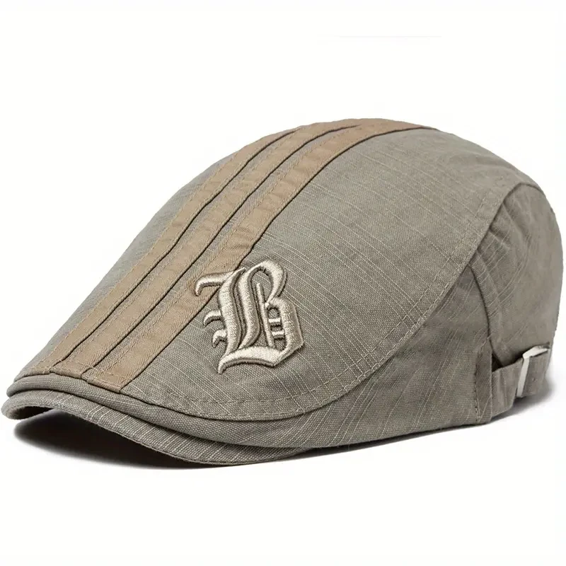 Spring Autumn Beret Men Flat Cap