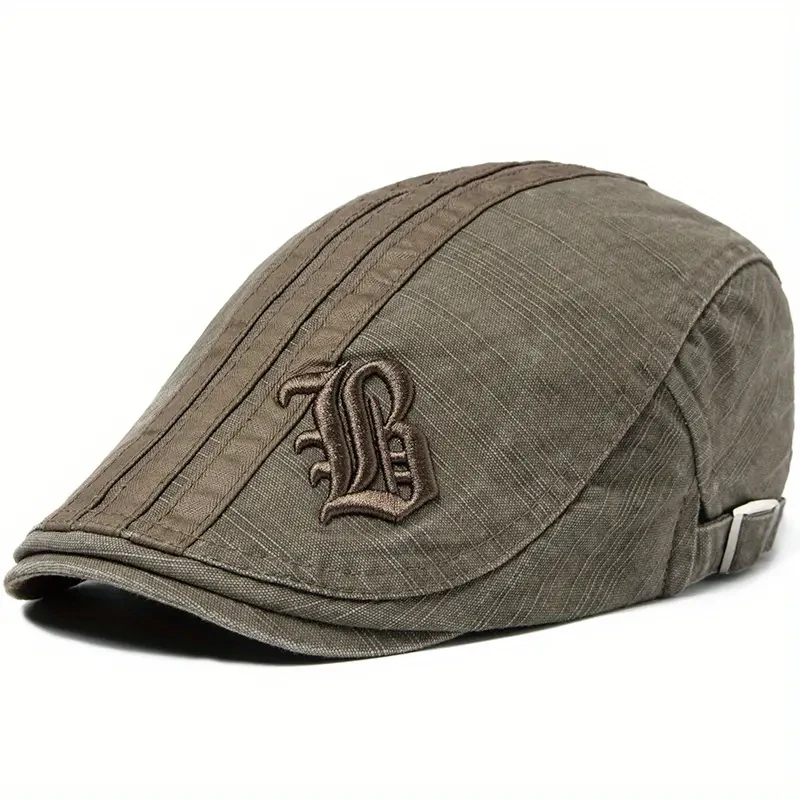 Spring Autumn Beret Men Flat Cap