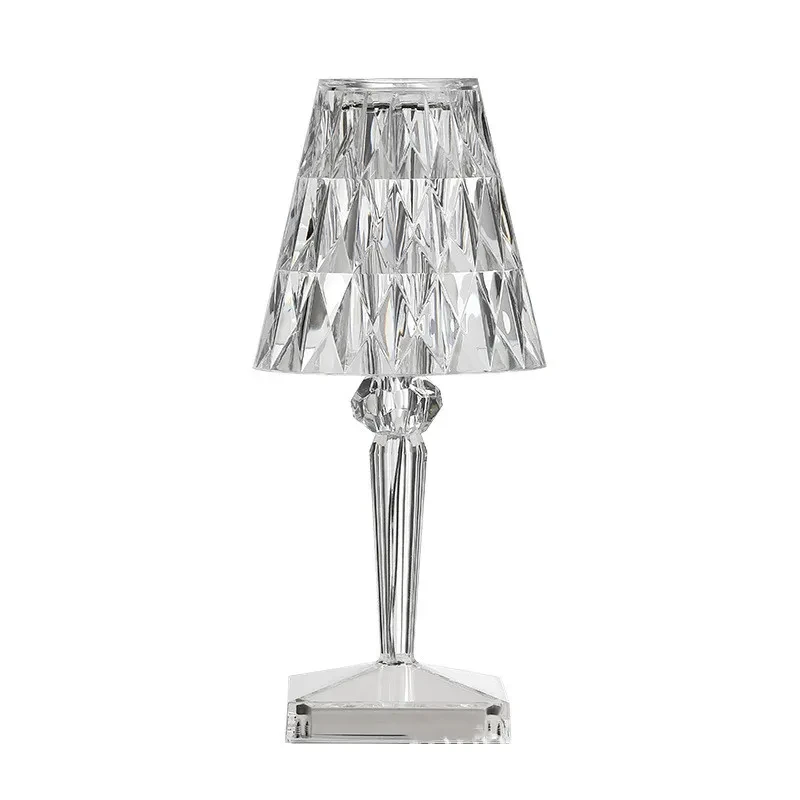 Portable Diamond Table Lamp Colorful Touch