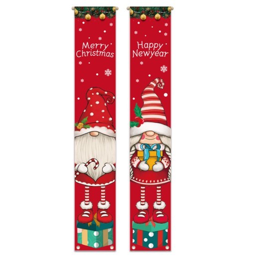 Christmas Decorations Couple Faceless Doll Pillow Gift Couplet