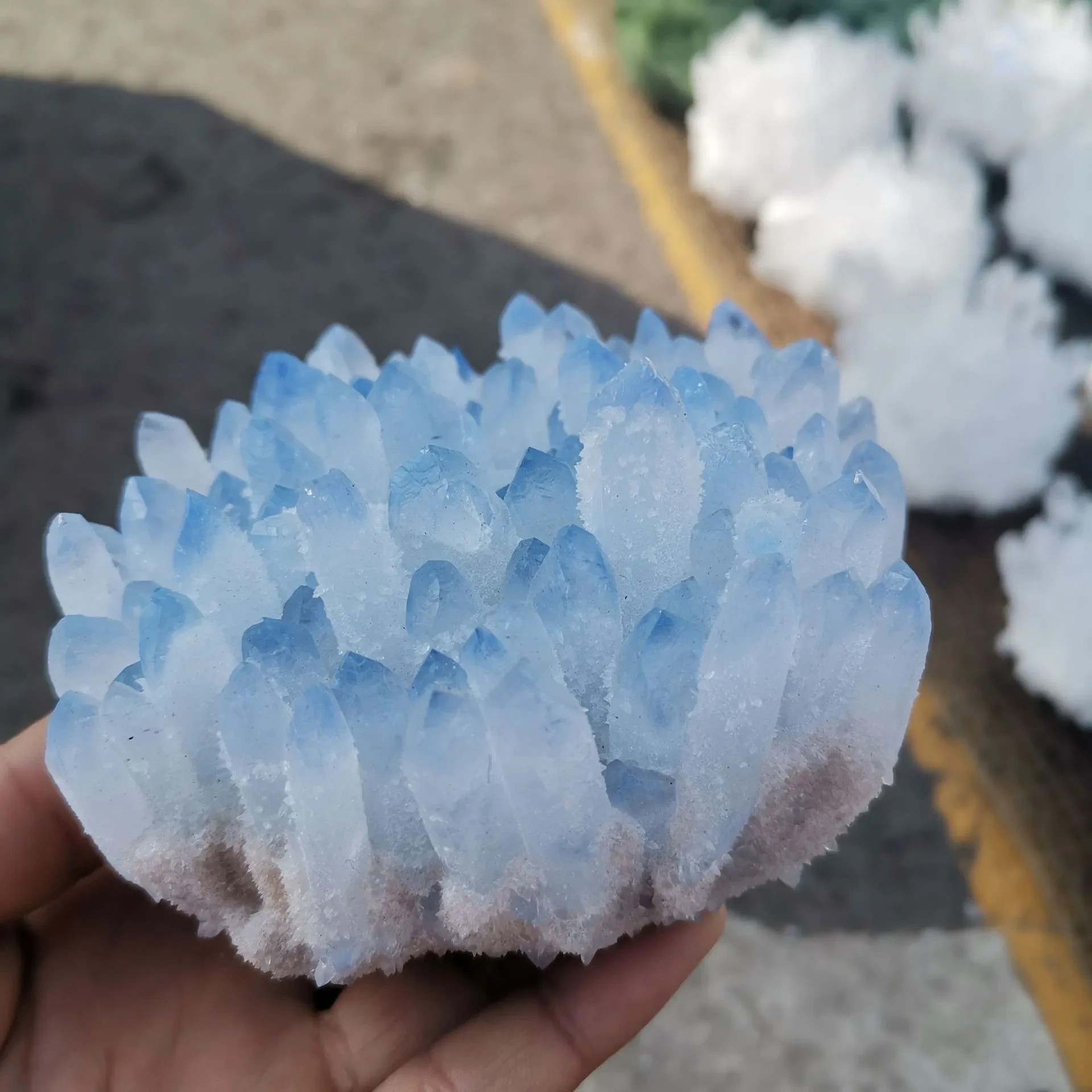 Modern Minimalist Crystal Rough Stone Ornament