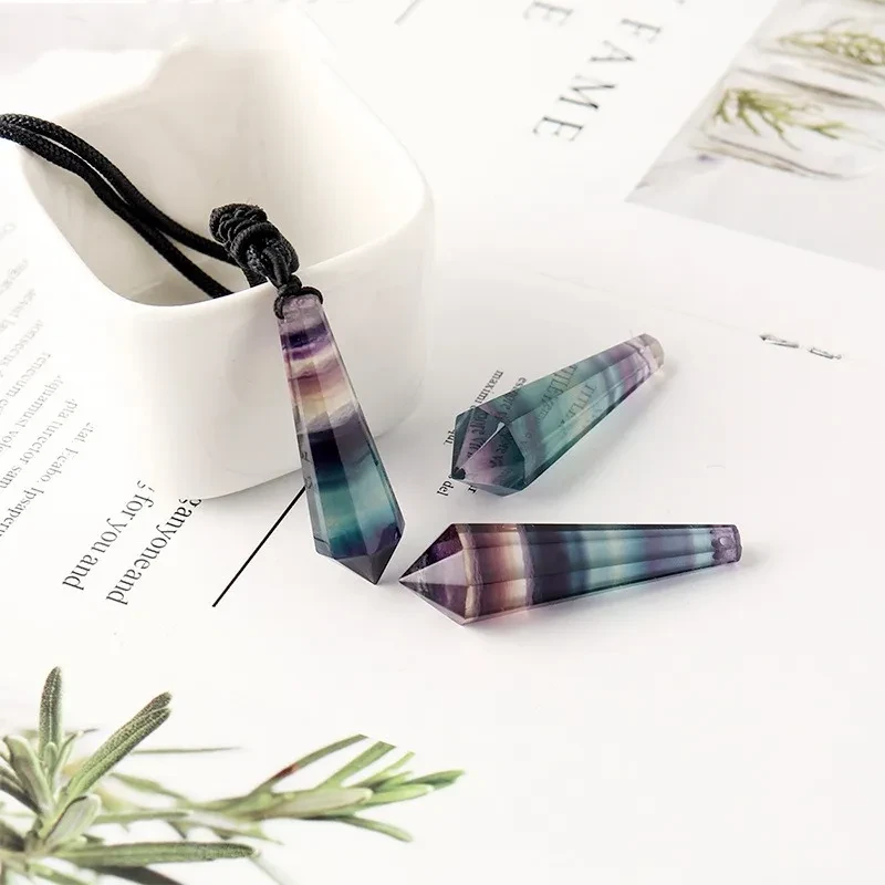 Spirit Pendant Natural Crystal Stone Polishing