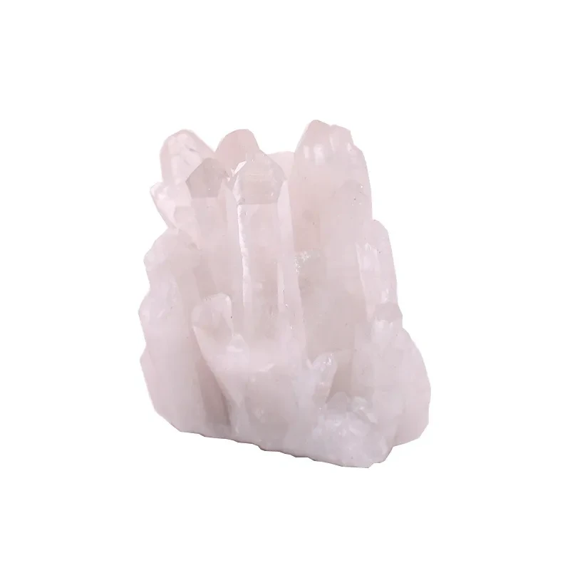 Natural White Crystal Cluster Ornament Rough Stone