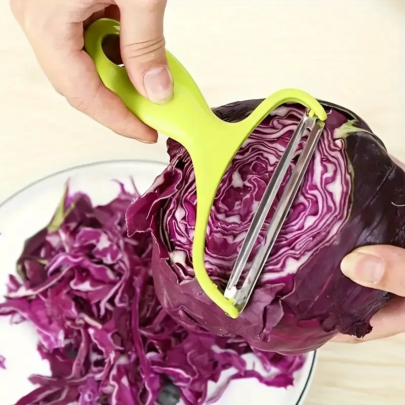 Multifunctional Stainless Steel Fruit and Vegetable Peeler and Grater - Perfect for Potatoes, Cabbage, Melons, and More