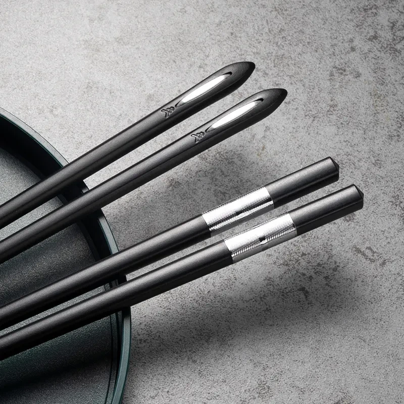Anti-slip High Temperature Alloy Chopsticks Household Japanese Chopsticks