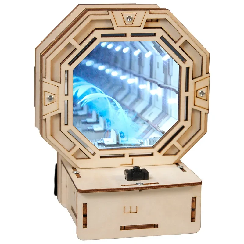 Hand-assembled Black Technology Creative Technology Space-time Tunnel