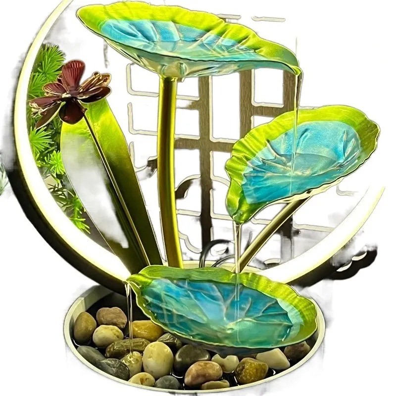 Minimalist Circulating Water Home Decor Ornaments