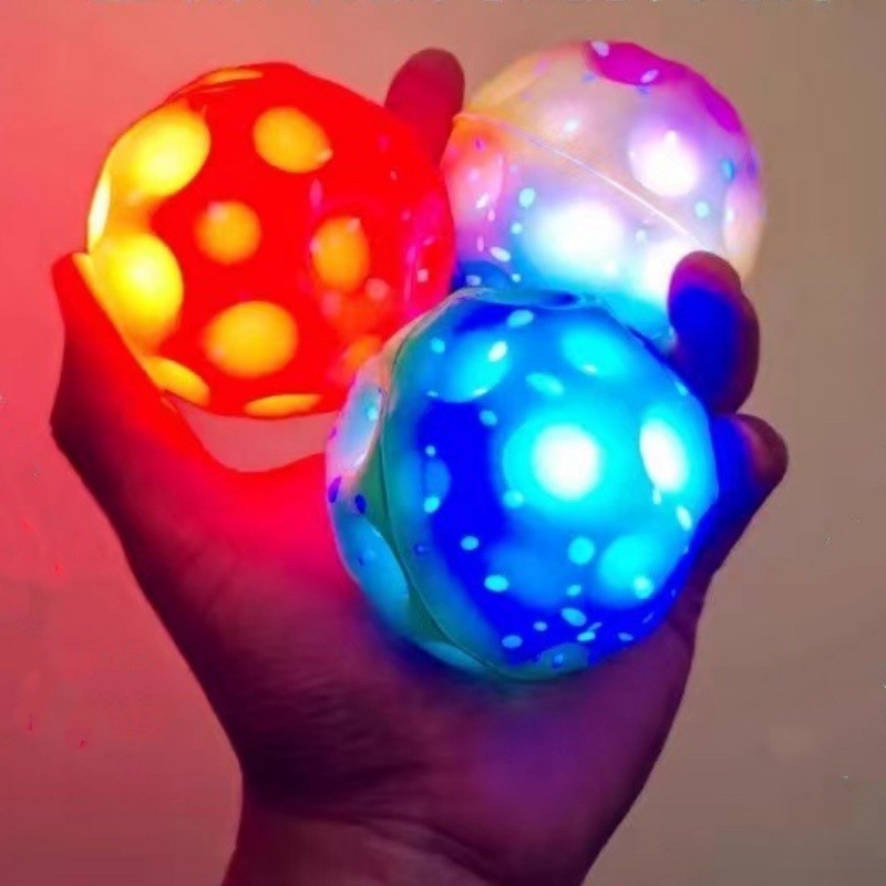 Glowing Extreme High Bouncing LED Space Ball