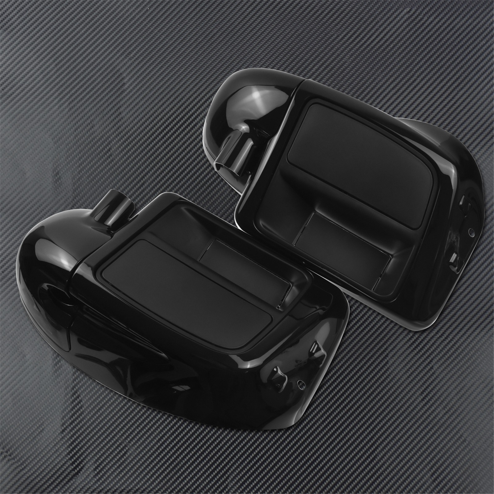 Double Lamp Refitted Leg Guard, Side Box And Bar For Wind Protection