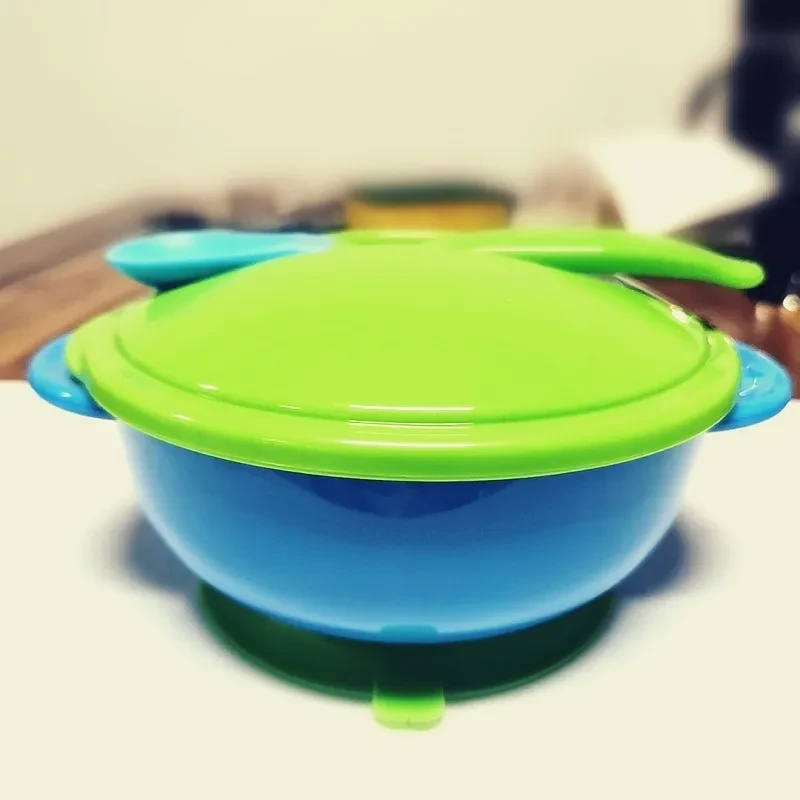 Baby food supplement tableware sucker bowl