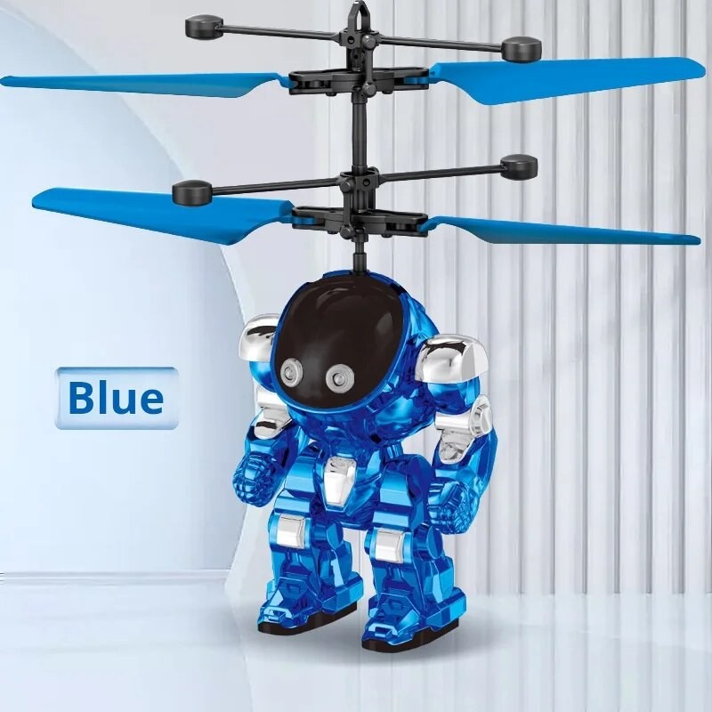 Intelligent Sensing Aircraft Mech Warrior Flying Robot