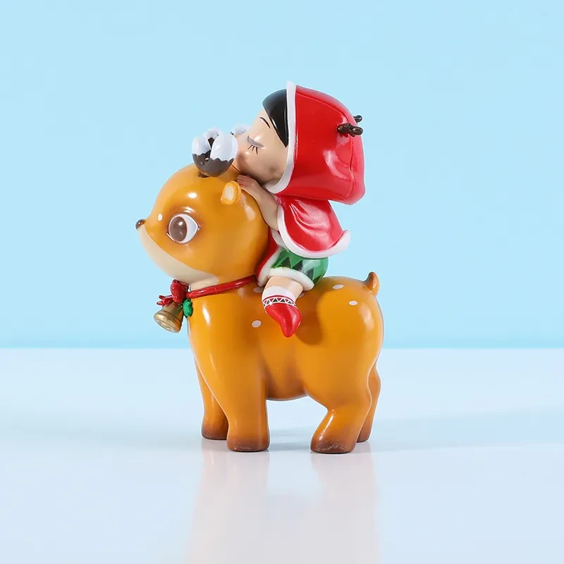 Creative Indoor Deer Girl Car Decoration