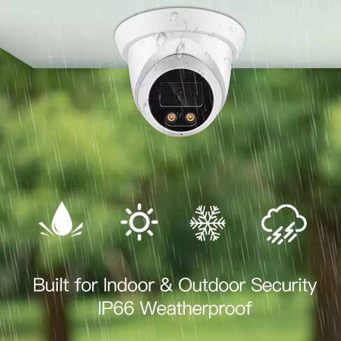 New 4K 8MP IP Camera Audio Outdoor