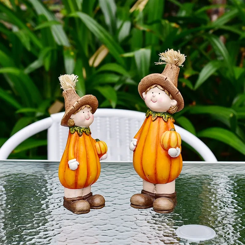 Creative Cute Cartoon Pumpkin Ceramic Crafts Harvest Festival