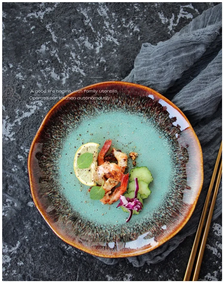 Ceramic dinner plate