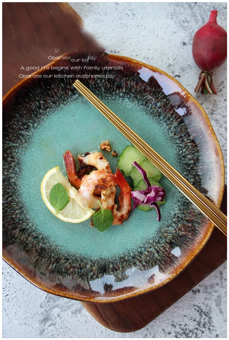 Ceramic dinner plate