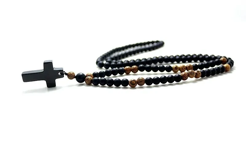 Volcano Stone Men's Tiger Eye Necklace