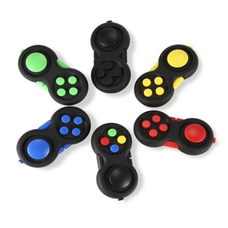 EDC 8 Sides Fidget Cube Anti-Stress Magic Toy for Autism, ADHD, Anxiety Relief & Focus