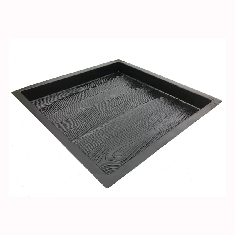 Wooden Grain Road Edge Stone Plastic Ground Mold