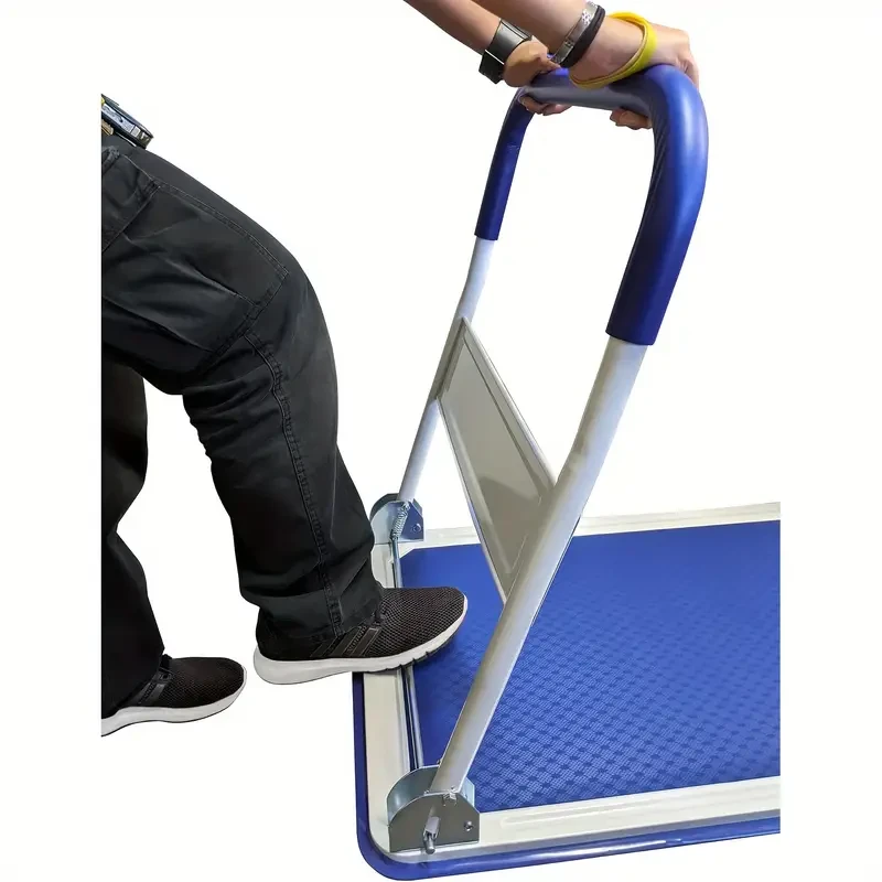 Upgraded Foldable Push Cart Dolly - 330 lbs Capacity
