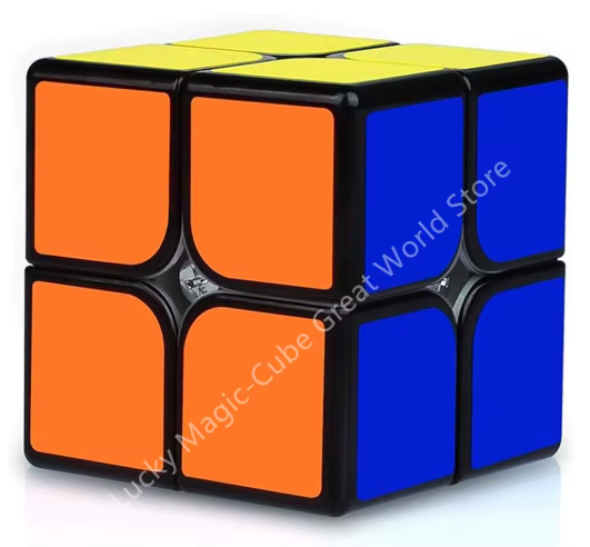 QiYi 2x2 Professional Speed Cube | Fast & Smooth Turning Stickerless Magic Cube | Speed Puzzle