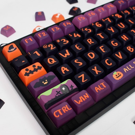 Halloween XDA Keycap Mechanical Keyboard