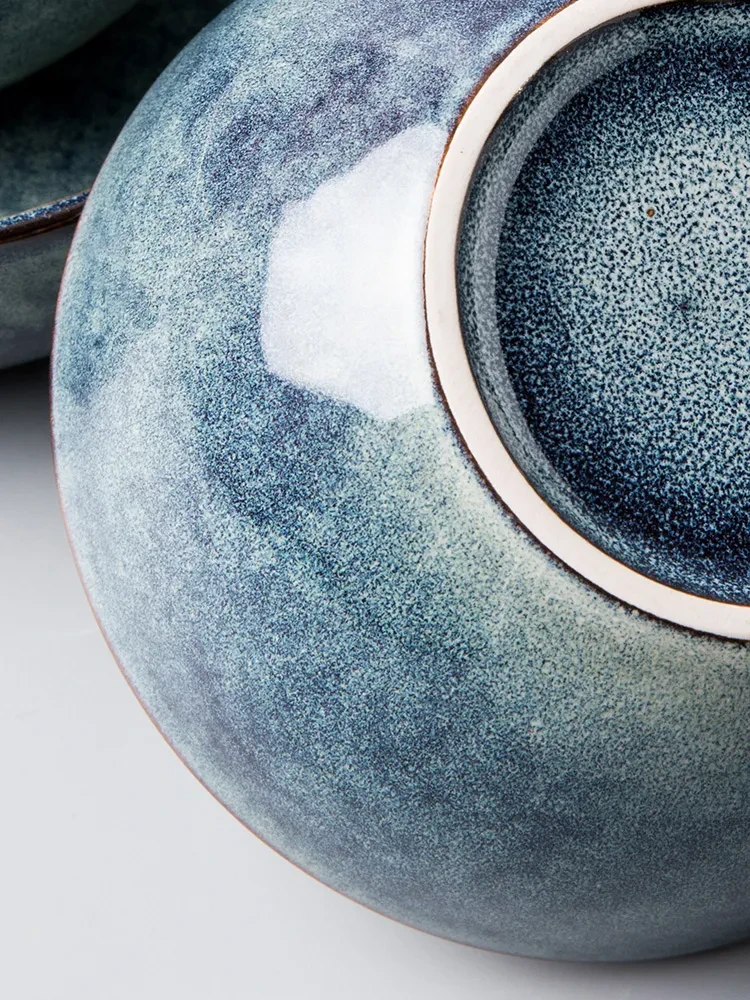 Creative Home Ceramic 5 Inch Small Soup Bowl
