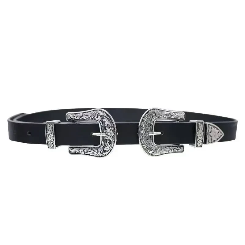 Women's Belt Fashion European And American Style Three-piece Set