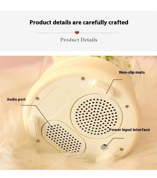 Teacher's Day Gift Simple Preserved Fresh Flower Bluetooth Speaker