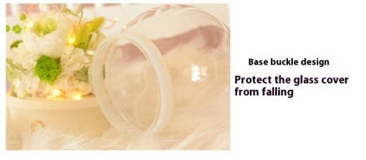 Teacher's Day Gift Simple Preserved Fresh Flower Bluetooth Speaker