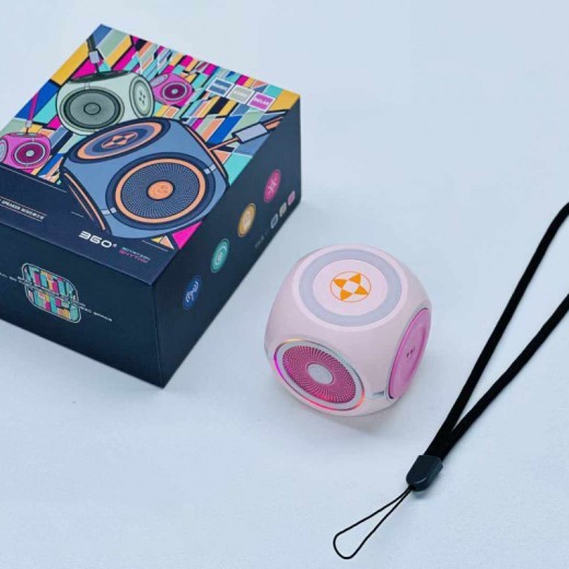 Decompression Rotating Gyro Bass Bluetooth Speaker