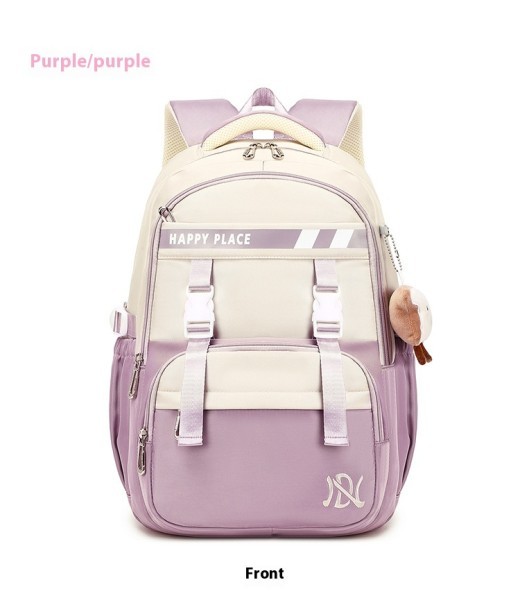 Minimalist Preppy Style Stain-resistant Schoolbag