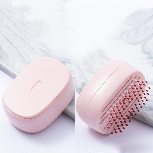 Air Cushion Comb Automatic Cleaning Of Broken Hair Portable