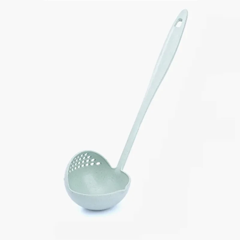 Creative Wheat Straw Two-in-One Kitchen Spoon
