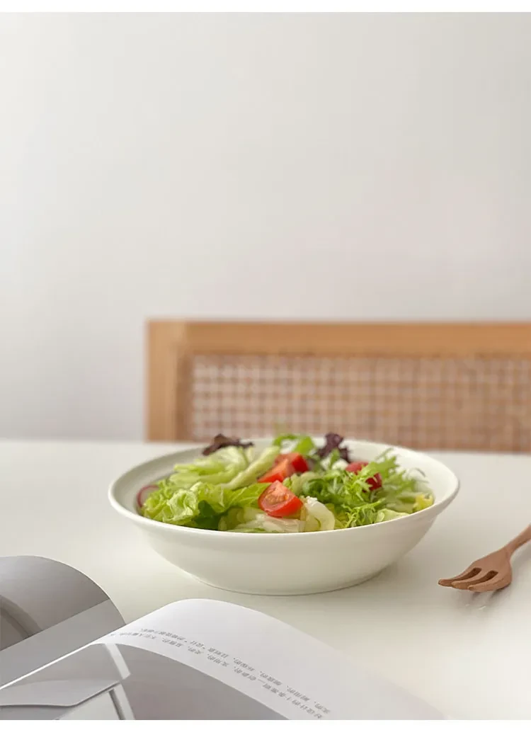 Simple Matte High-end Tableware Ceramic Plate