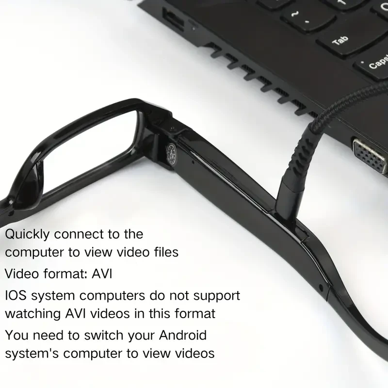 Wearable 1080P HD Camera Glasses - Smart Video Camera