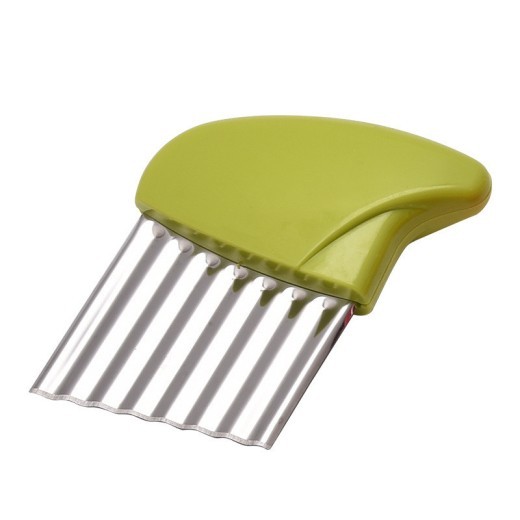 Stainless Steel Potato Cutting Manual Household Wave Knife Kitchen Gadgets French Fries Cutting