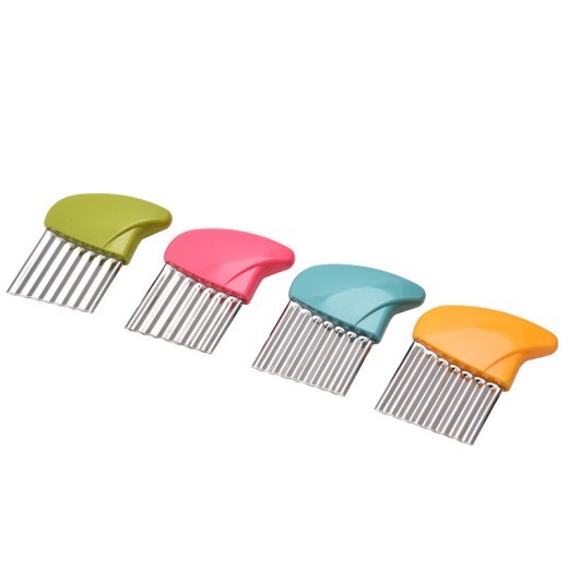 Stainless Steel Potato Cutting Manual Household Wave Knife Kitchen Gadgets French Fries Cutting