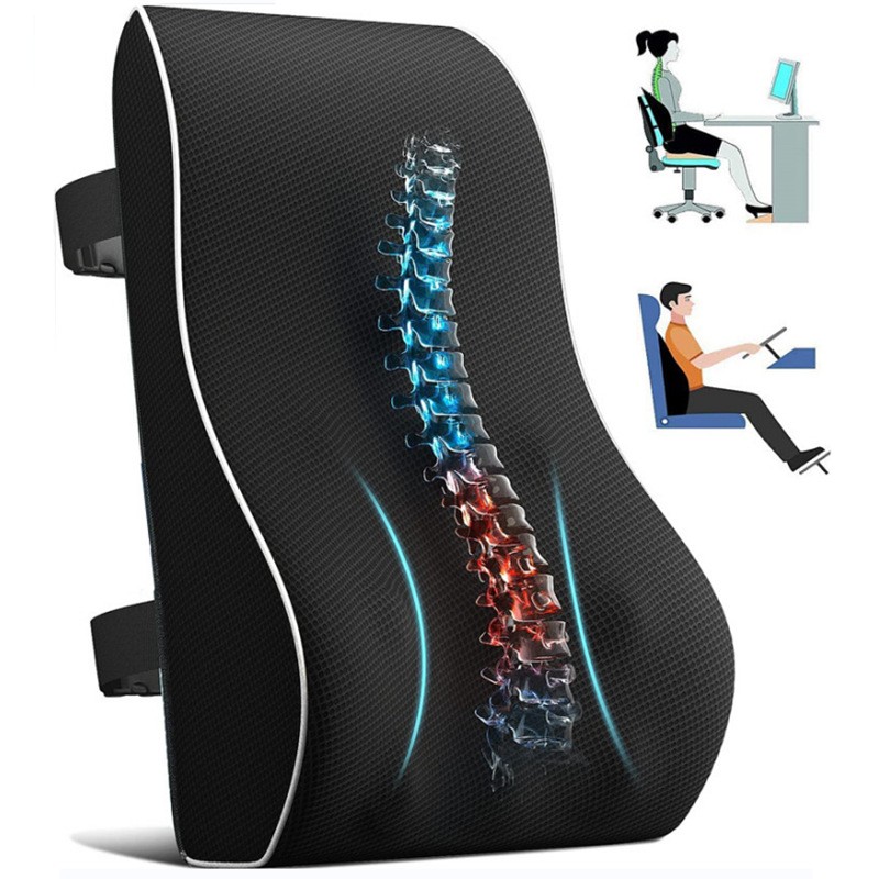 Memory Foam Automotive Waist Cushion Ergonomics