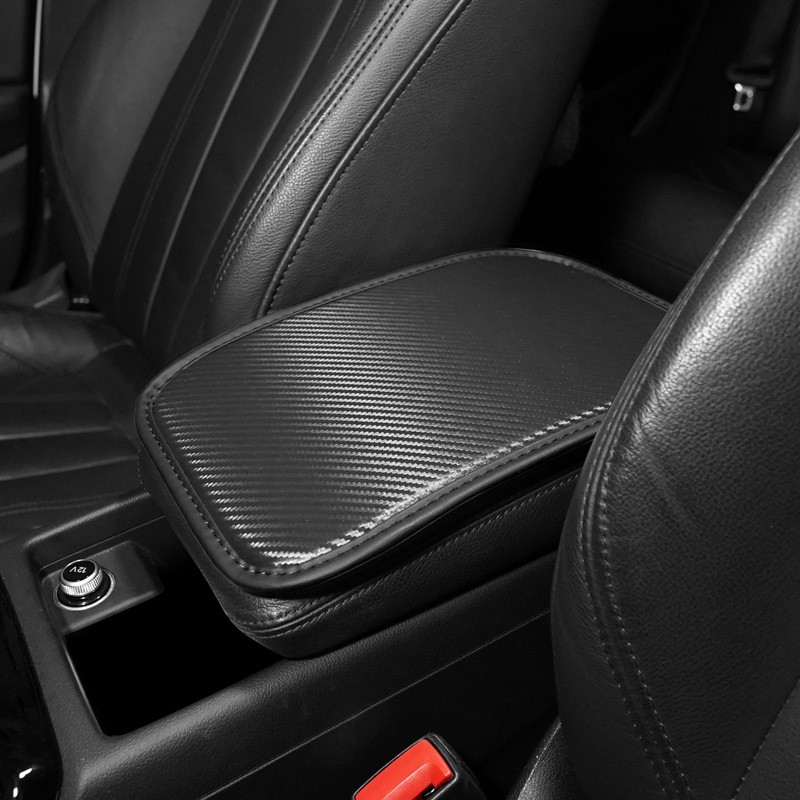 Automotive Carbon Fiber Armrest Box Mat