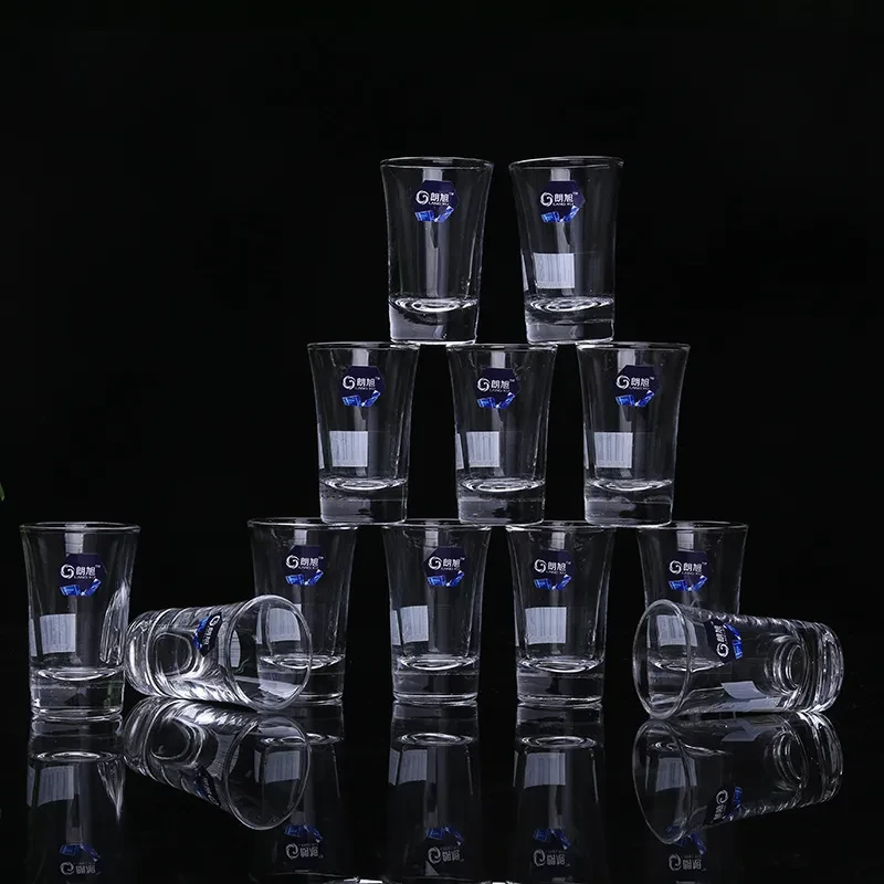 Lead free thickened wonton glass