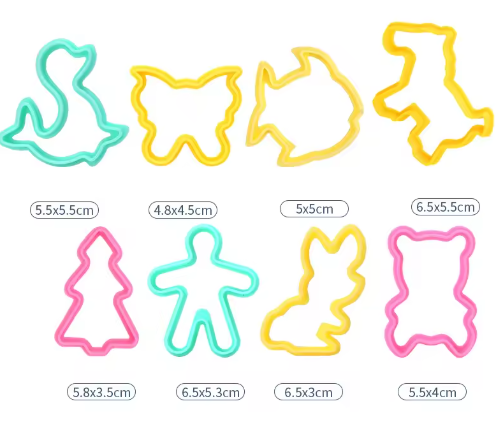 Play Dough Model Tools Creative 3D Plasticine Playdough Set Clay Cutters Moulds Deluxe Set Learning Education Kids Toys