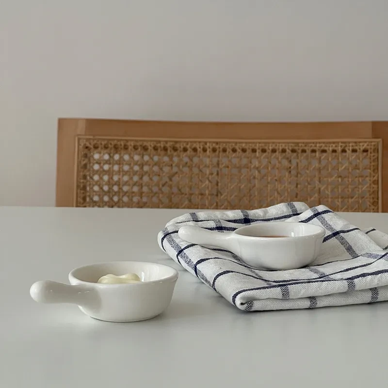 Japanese Mini Handle Dish Dipping Dish Tomato Sauce