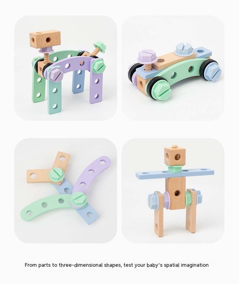 Children's Baby Nut Assembly And Disassembly Tool Box