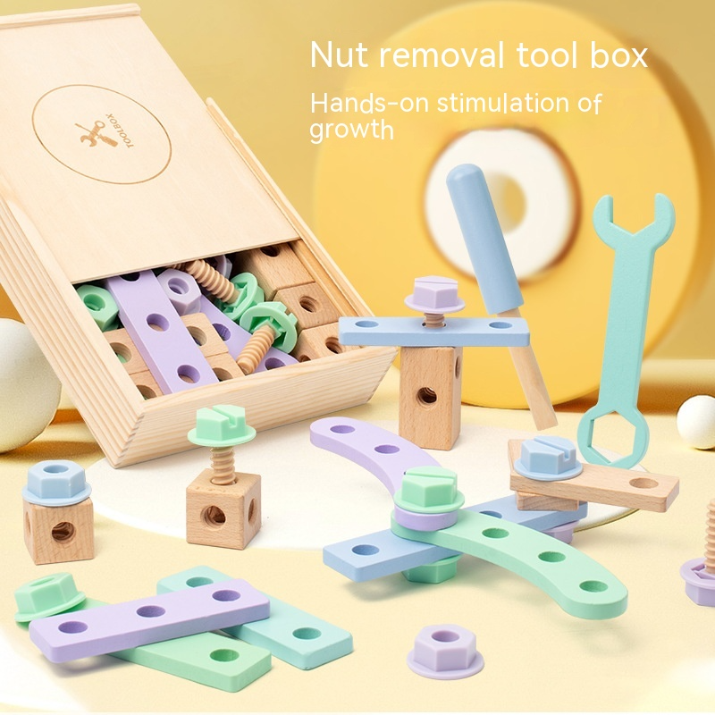 Children's Baby Nut Assembly And Disassembly Tool Box
