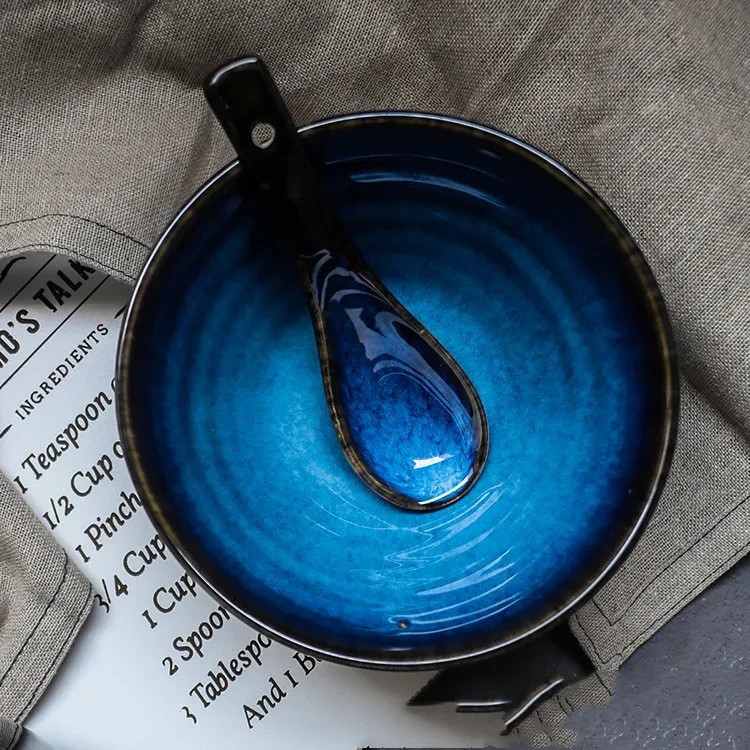 Spoon Kiln Changing Process Household Tableware