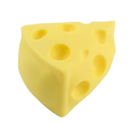 Squeeze Toy Simulation Cheese Squeeze Toys Sticky Soft Decompressing Pinching Cheese Cute Slow Rebound Relief Relax Toys