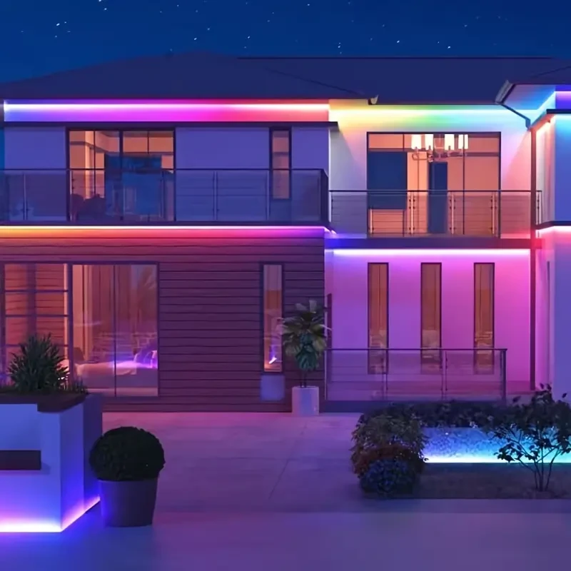 Color Changing LED Light Strip - Remote Control and Timer
