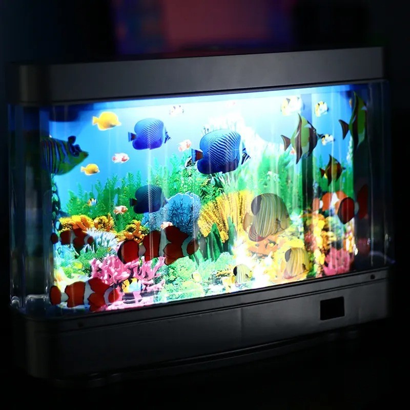 Simulated Ornamental Fish Lamp - Home Night Decoration
